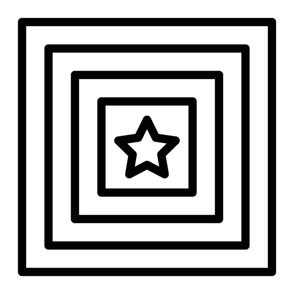 Paling Line Icon Design vector