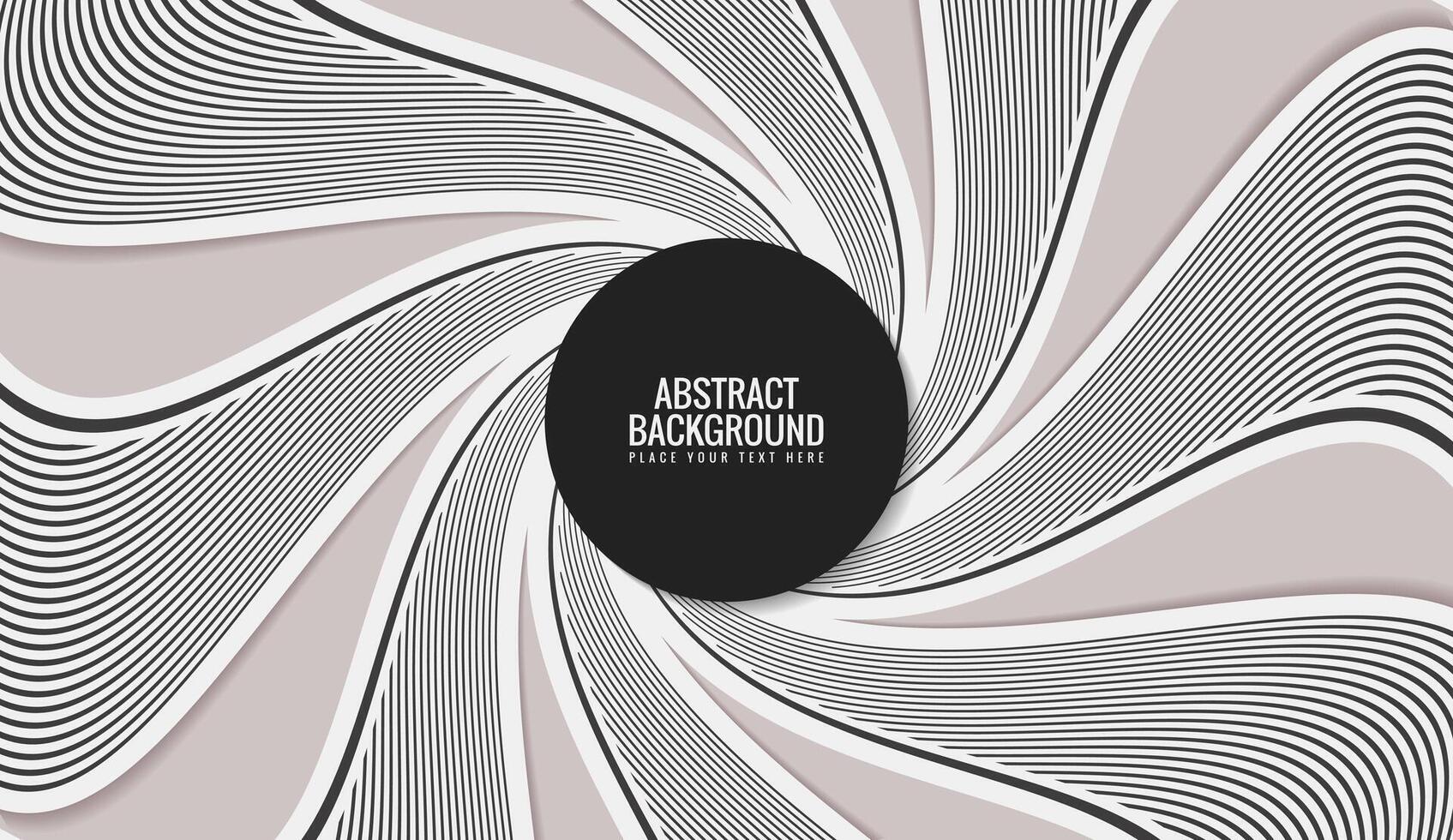 Dark stylish wave design background vector