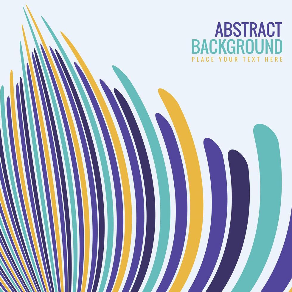 colorful abstract shapes design background vector