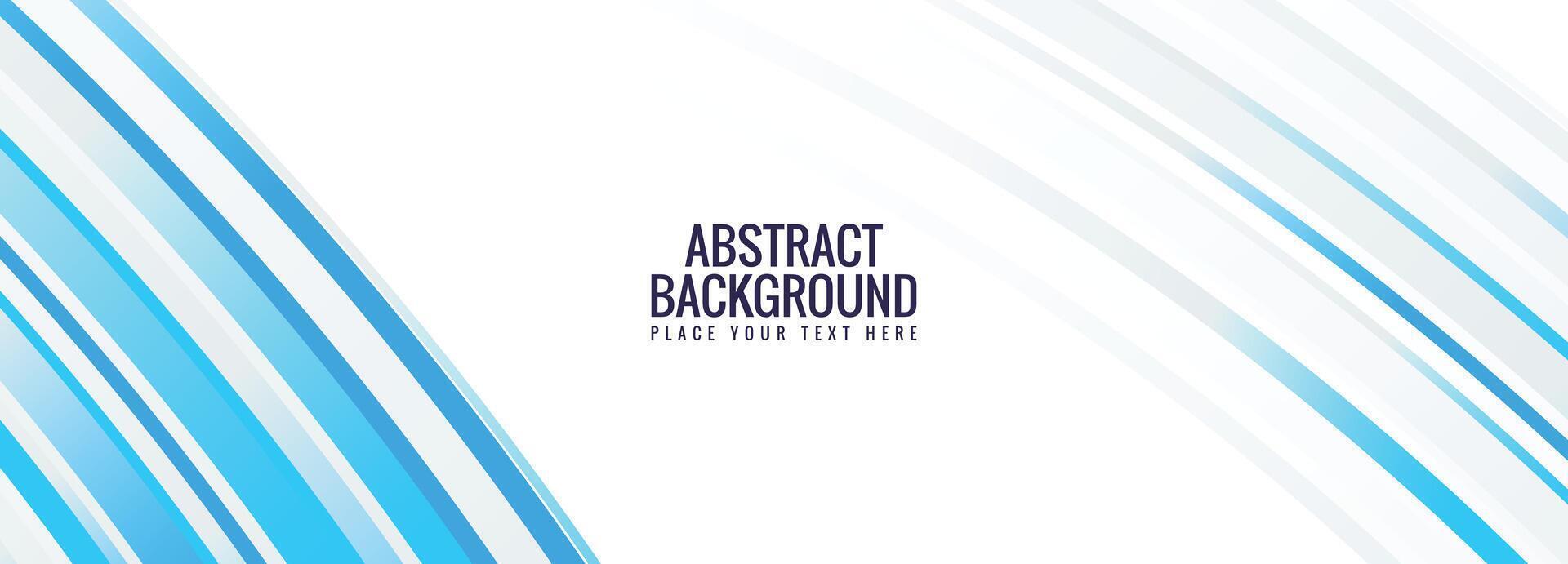 modern stylish blue abstract design background vector