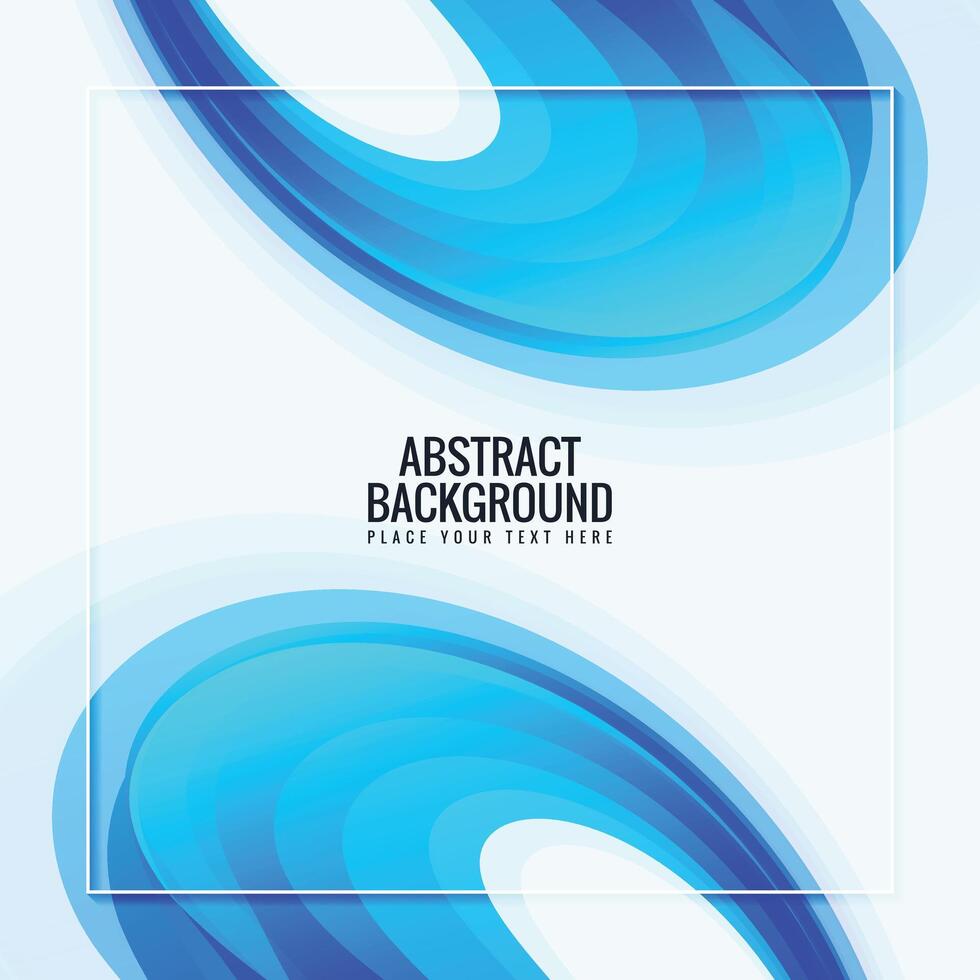 modern stylish blue abstract design background vector