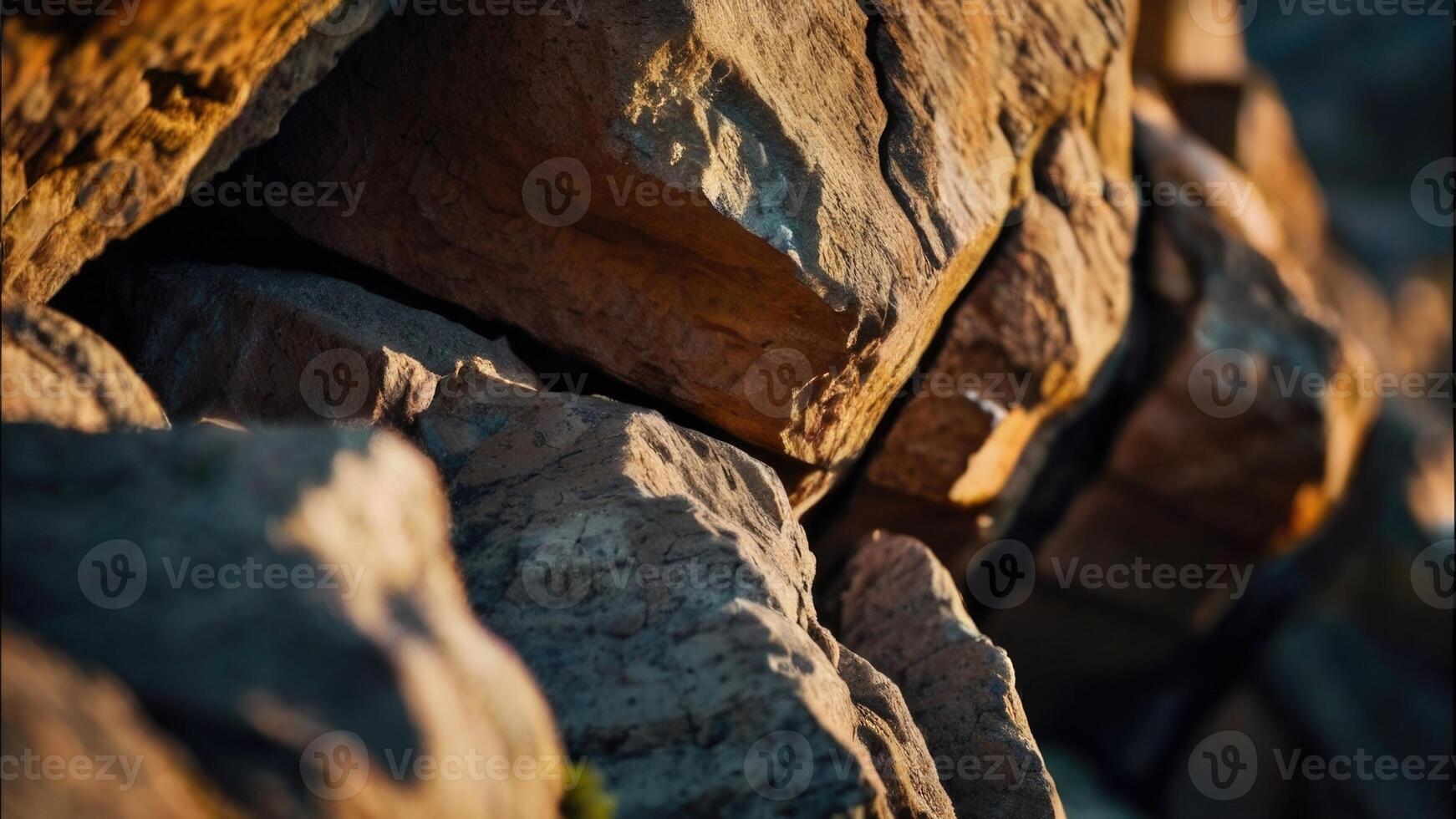 Close up rock formation photo