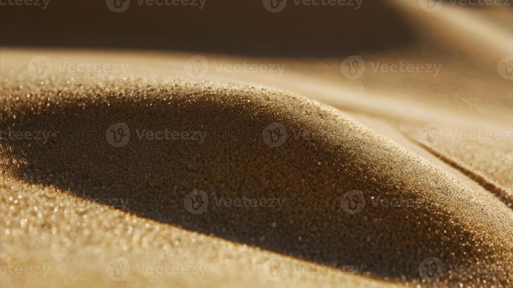 a close up of a sand dune of the desert photo