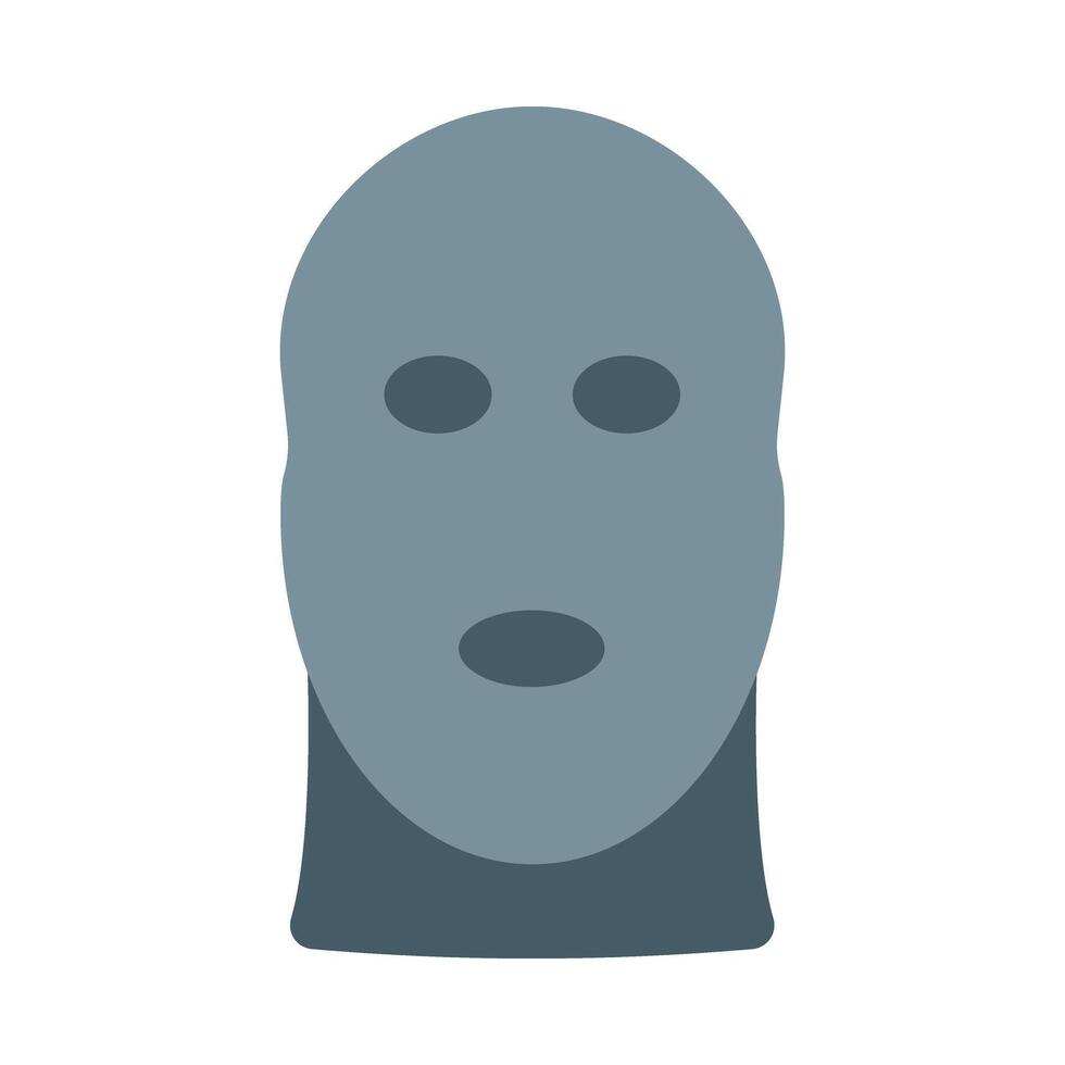 Balaclava Flat icon vector