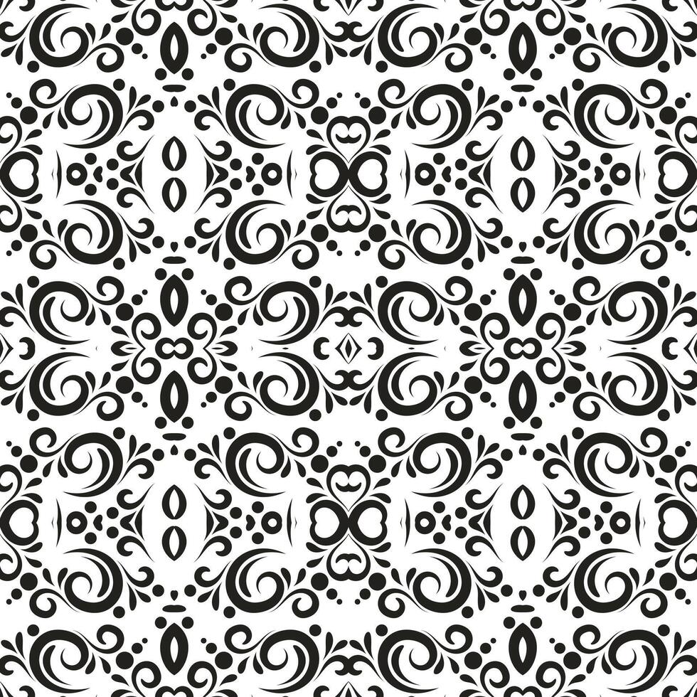 flourishes flat art pattern background vector