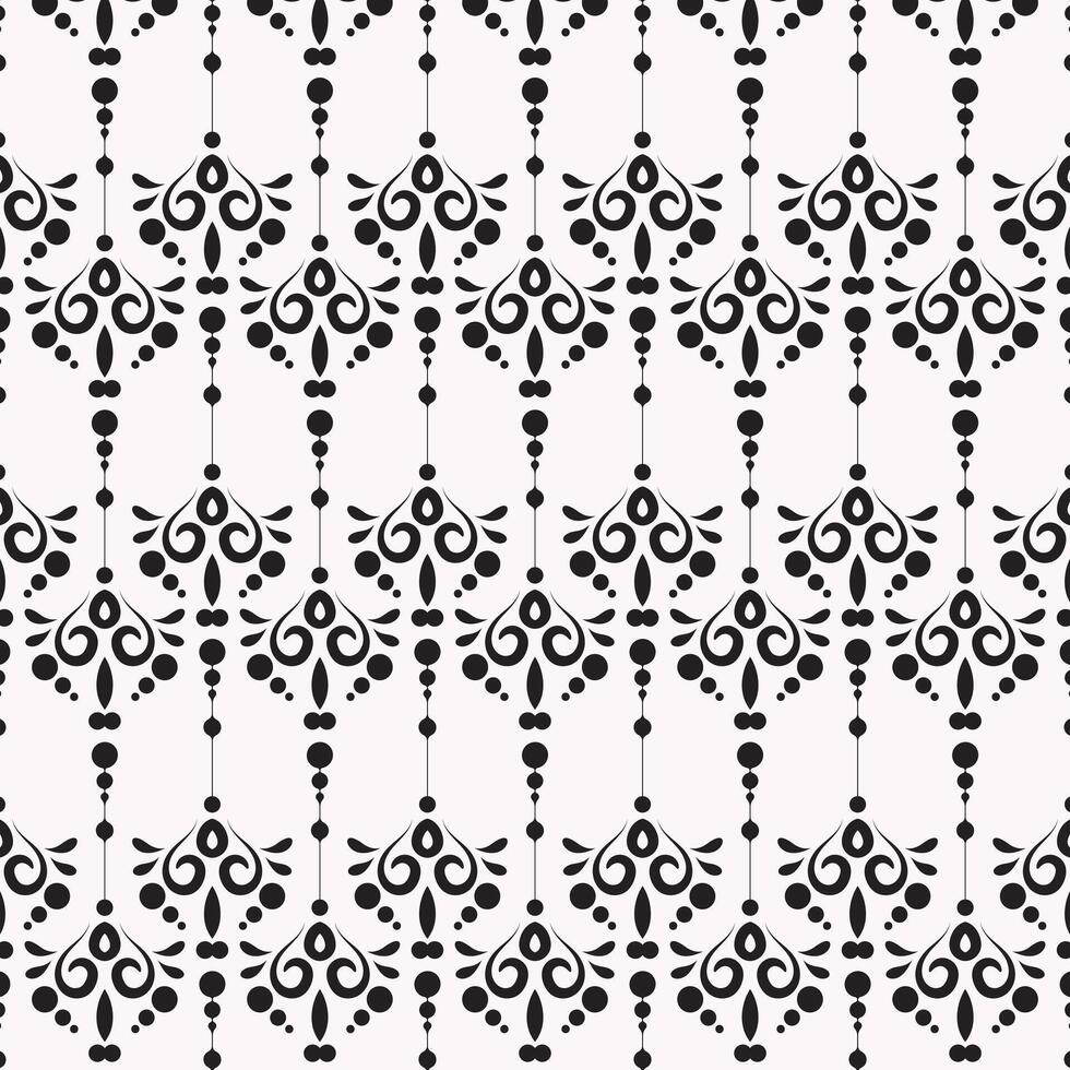 flourishes flat art pattern background vector