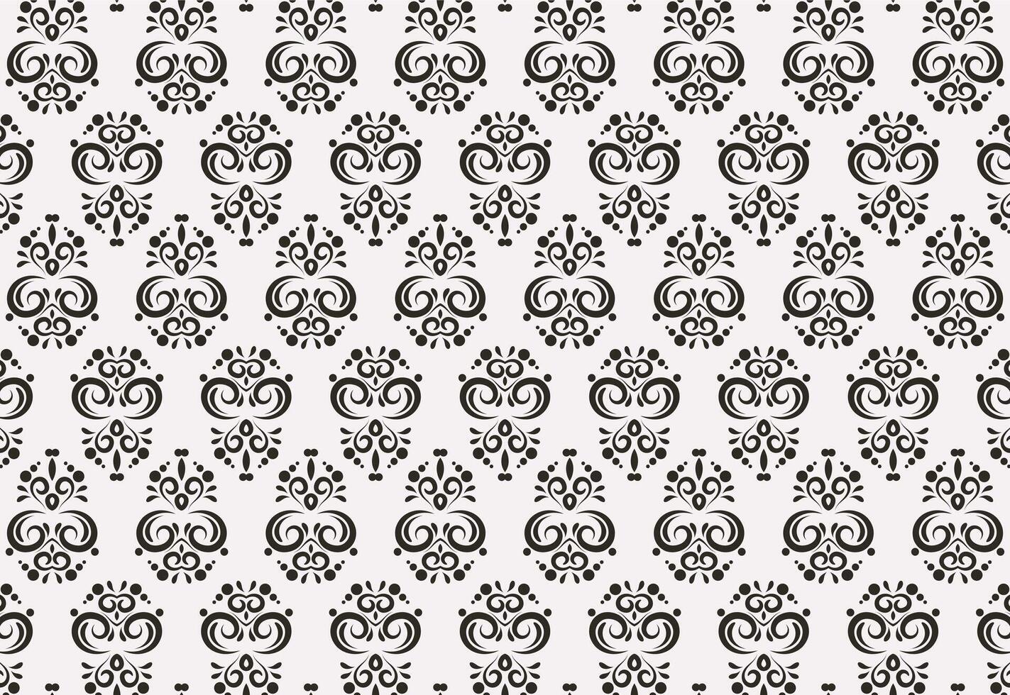 flourishes flat art pattern background vector