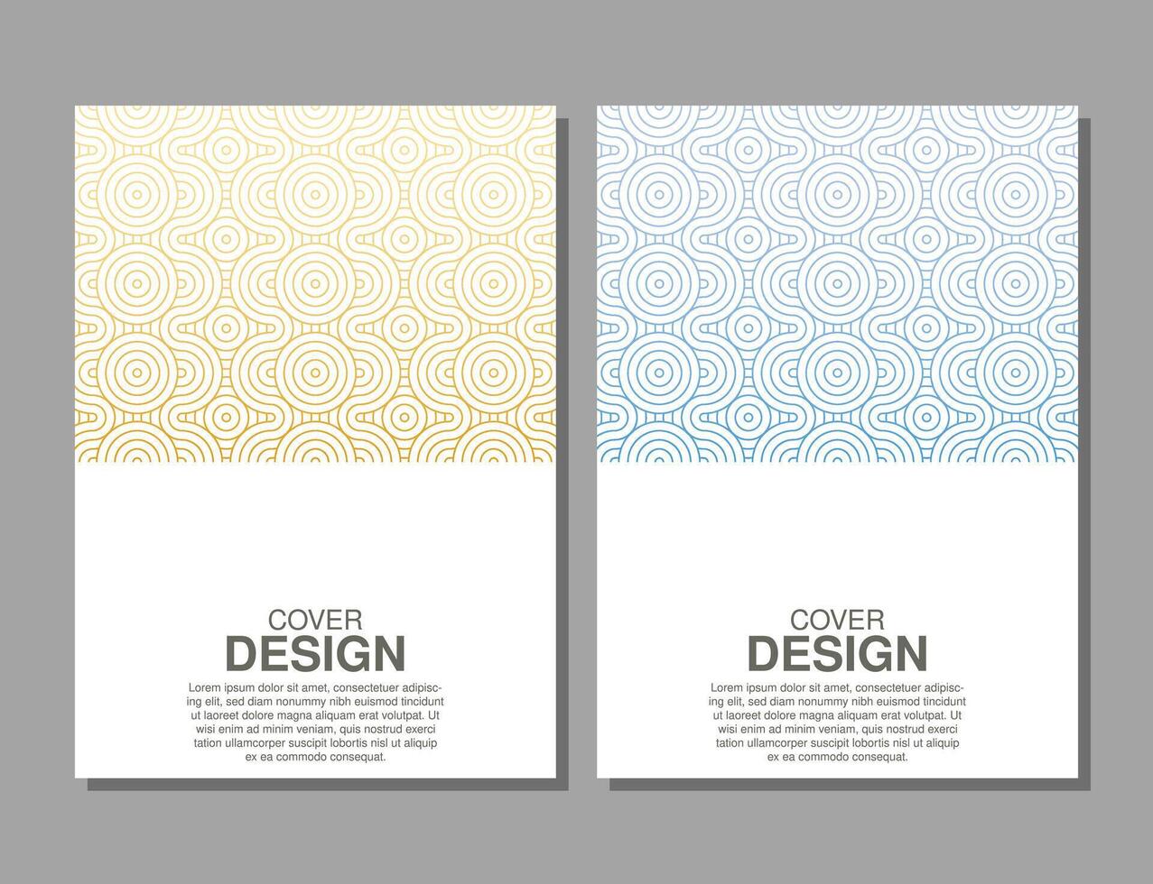 collection line abstract cover design vector