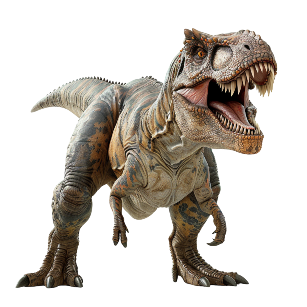 genererad ai jurassic värld dianasaur på transparent bakgrund png