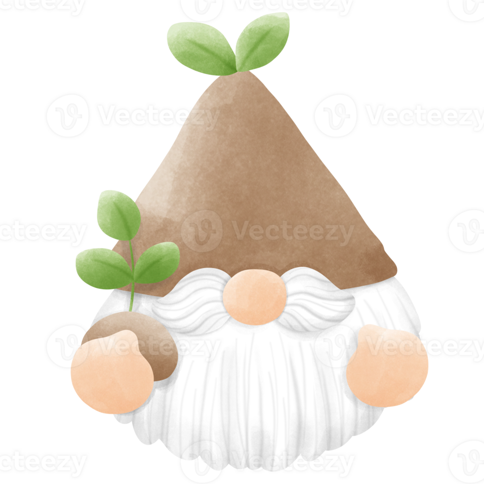 Gnome and tree png