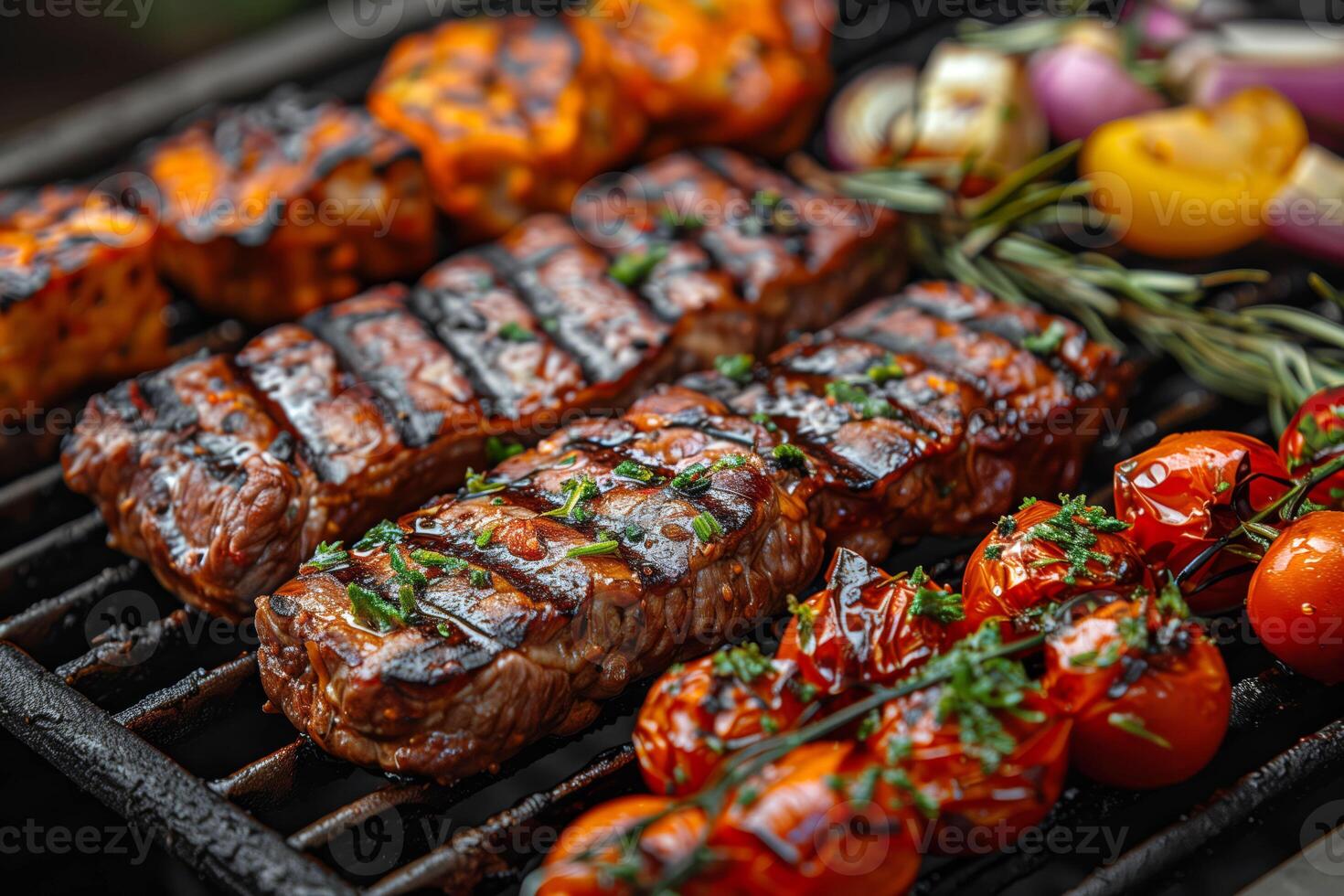 Skewers of Satisfaction Grilled with a Herbed Harmony, Menu Restaurant photo