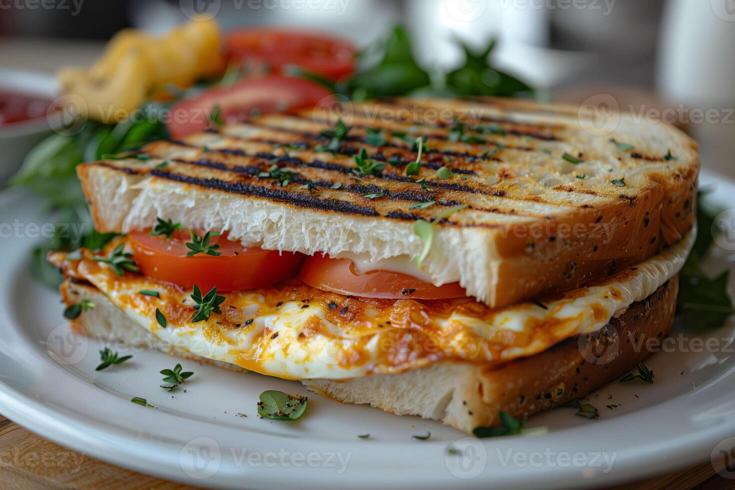 The Quintessential Egg Panini, a Marriage of Taste and Texture photo