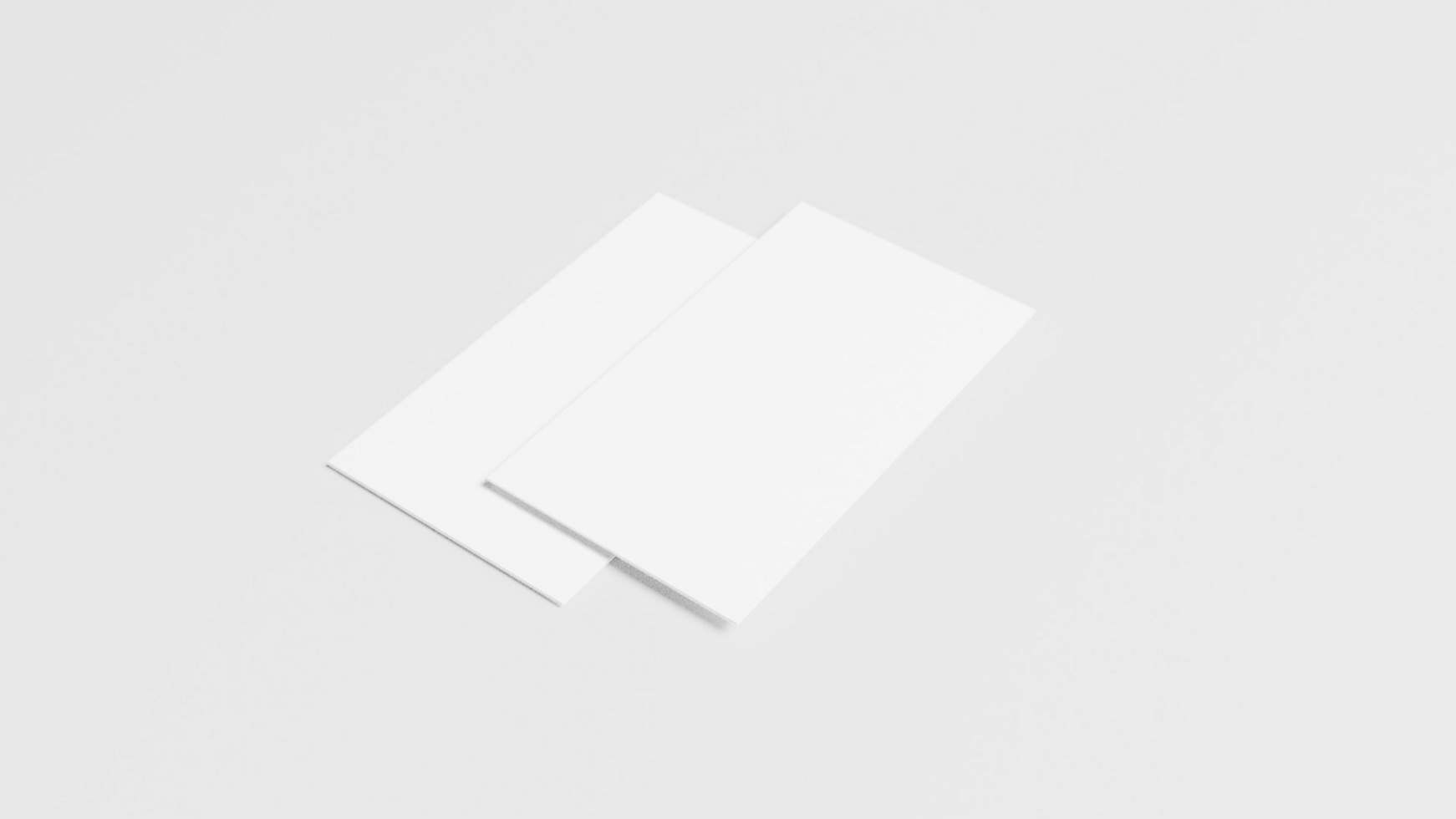 Beautiful business card mockup psd