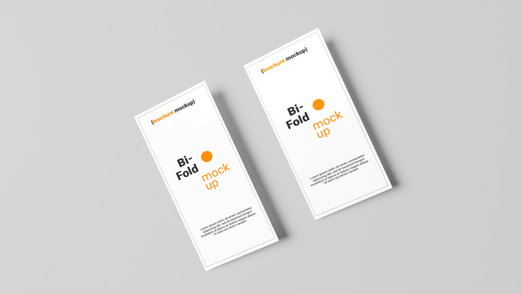 Beautiful Brochure mockup free psd