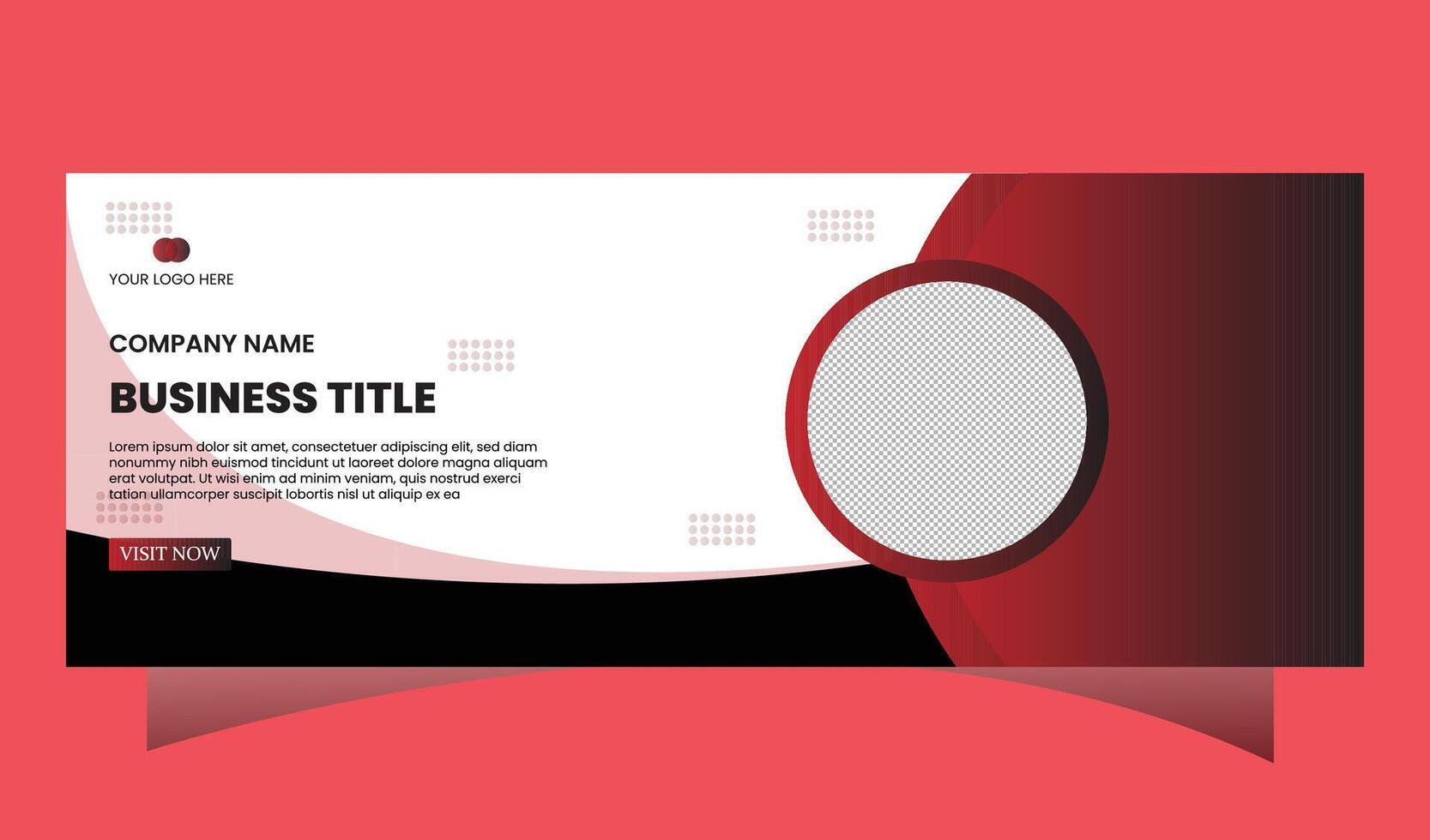 Web Banner Template Design vector