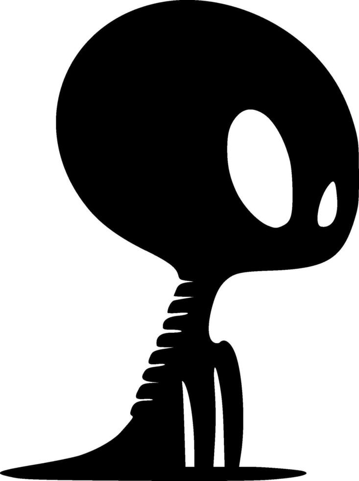 Alien - High Quality Logo - illustration ideal for T-shirt graphic vector