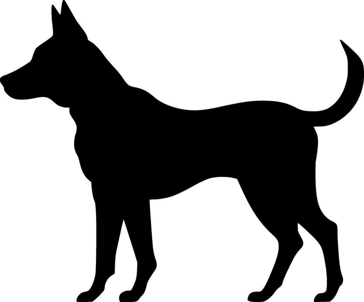 Australian Kelpie - High Quality Logo - illustration ideal for T-shirt graphic vector