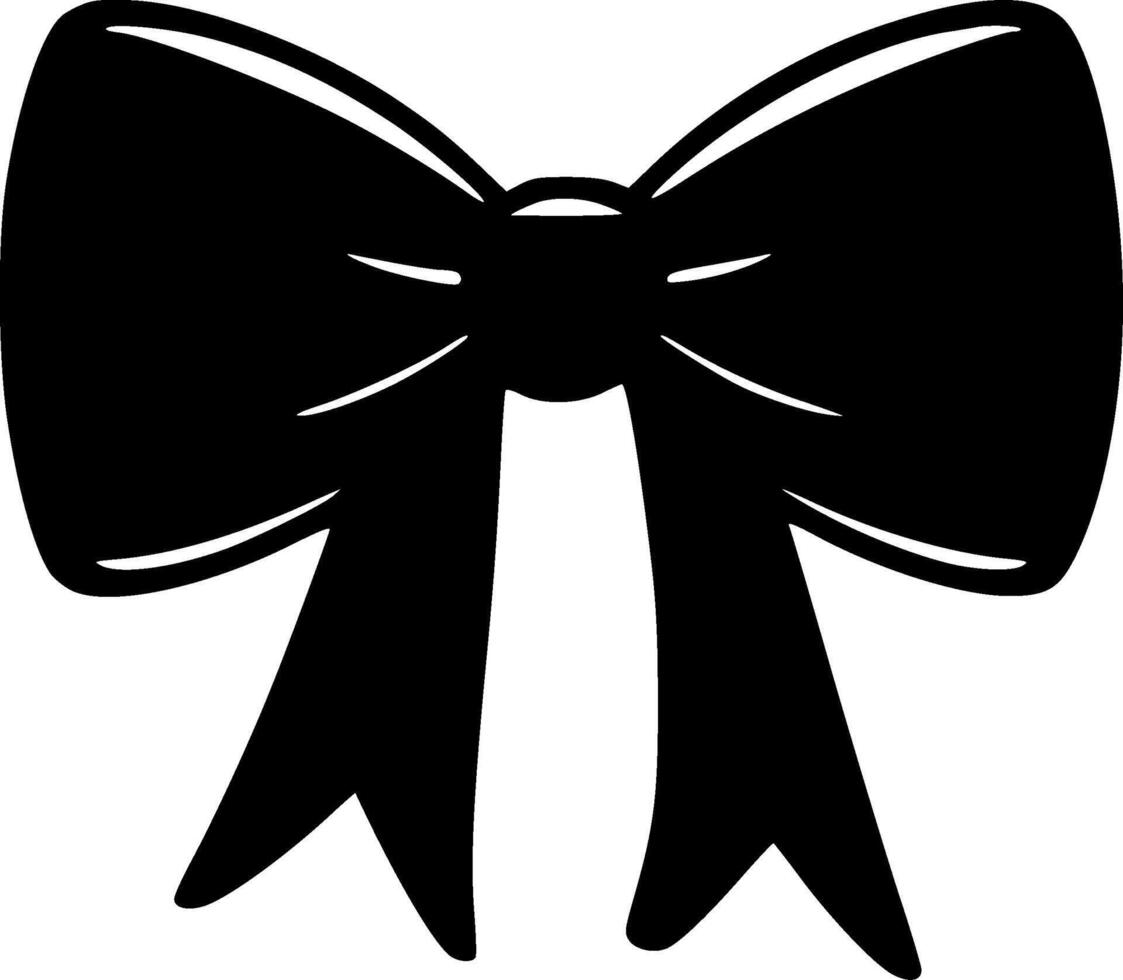 Bow - High Quality Logo - illustration ideal for T-shirt graphic vector