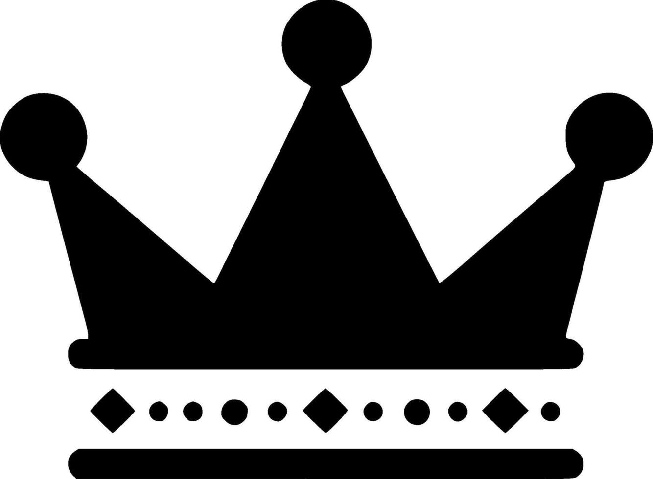 Crown - High Quality Logo - illustration ideal for T-shirt graphic vector