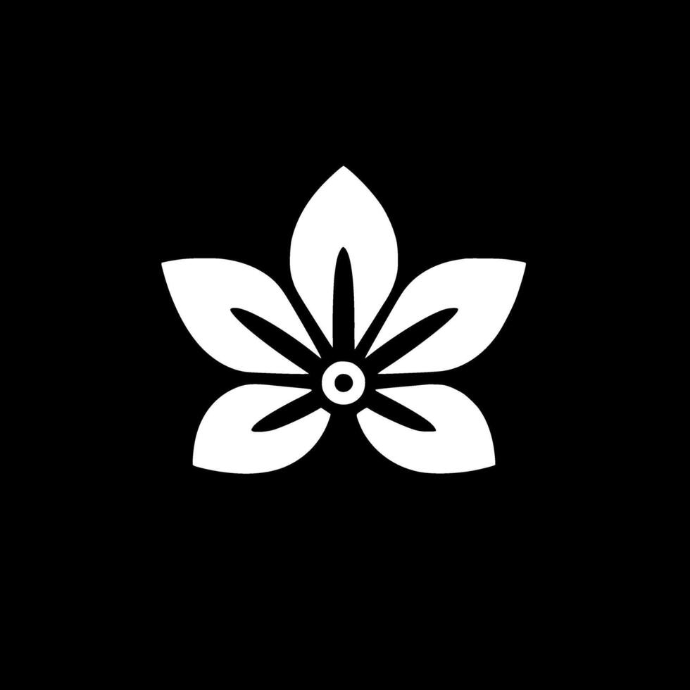 Daisy, Minimalist and Simple Silhouette - illustration vector