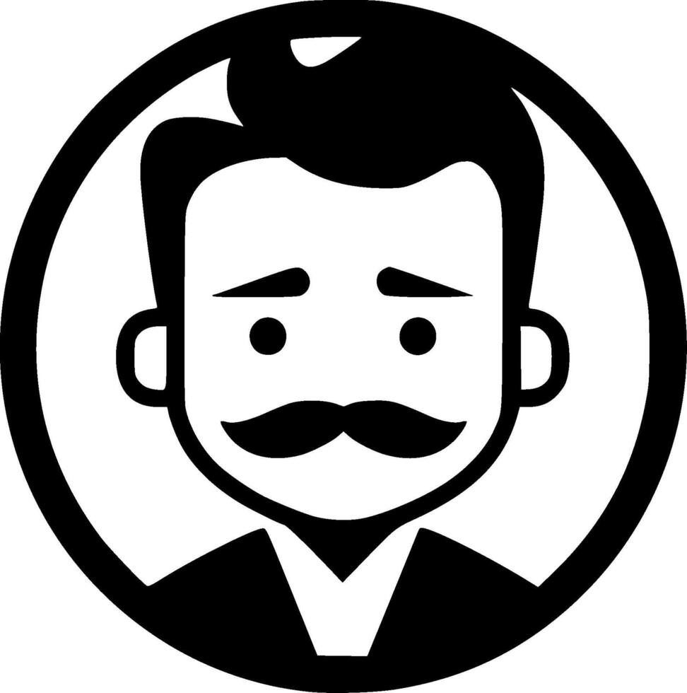 Father - Minimalist and Flat Logo - illustration vector