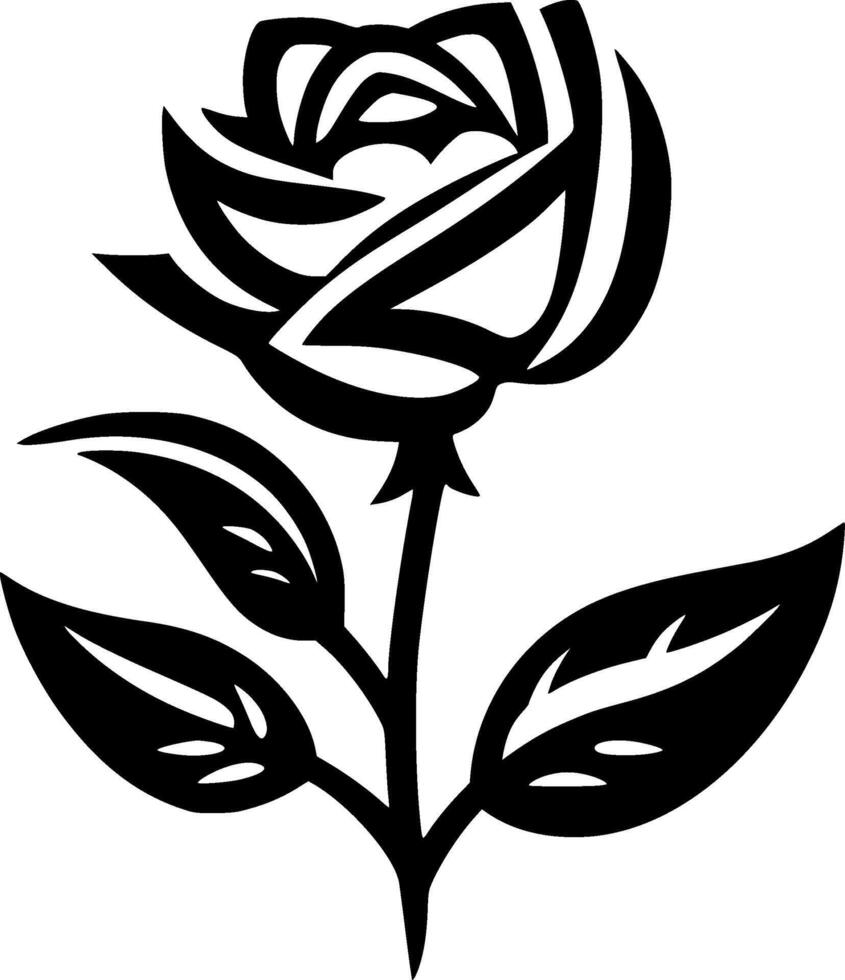 Flower - Minimalist and Flat Logo - illustration vector