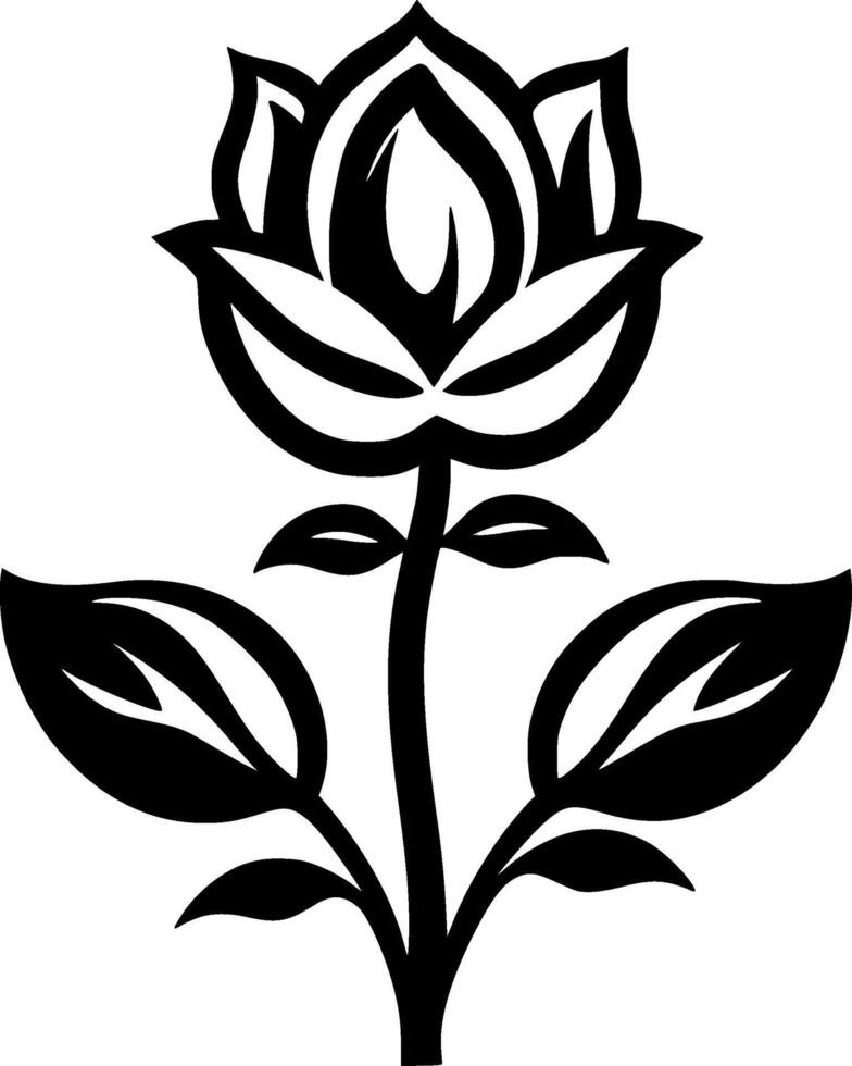 Flower - High Quality Logo - illustration ideal for T-shirt graphic vector
