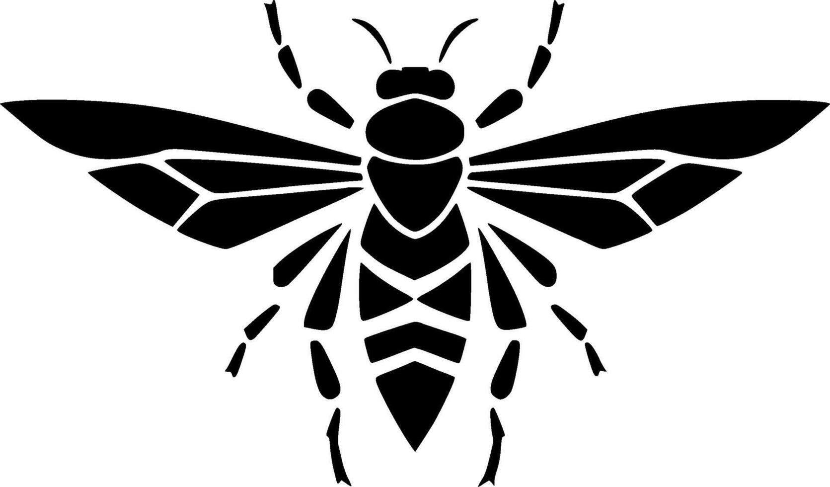 mosca - minimalista y plano logo - ilustración vector