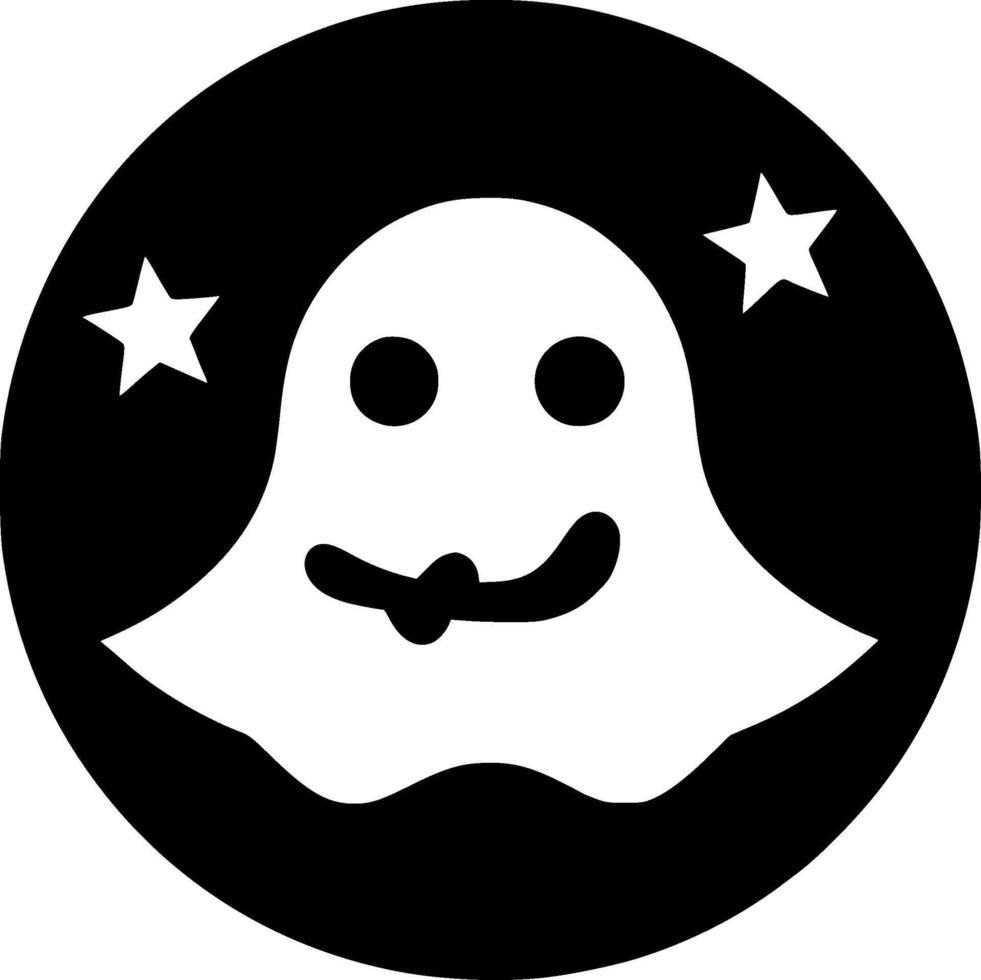 Halloween, Black and White illustration vector