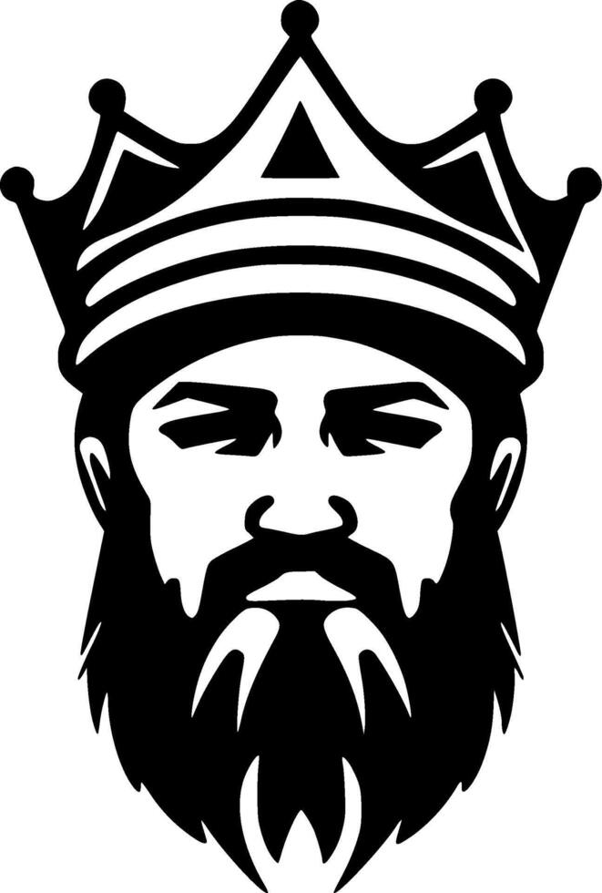 King - High Quality Logo - illustration ideal for T-shirt graphic vector