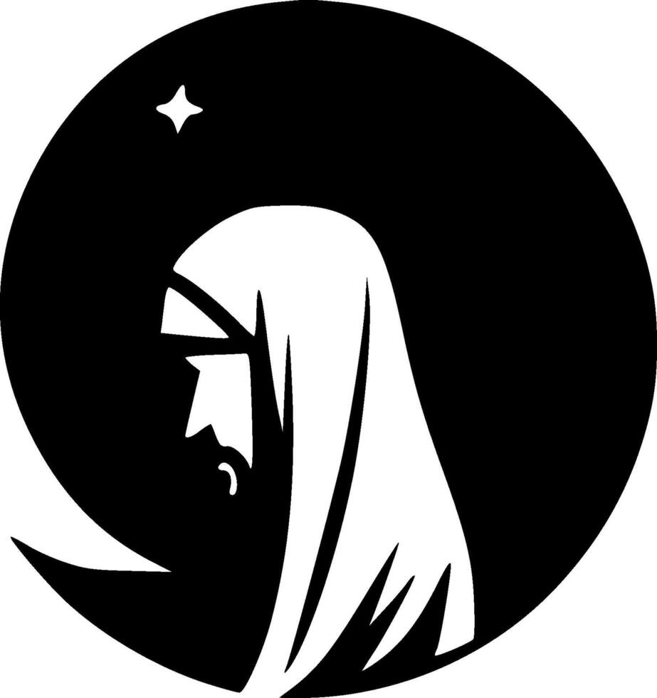 Islam, Minimalist and Simple Silhouette - illustration vector