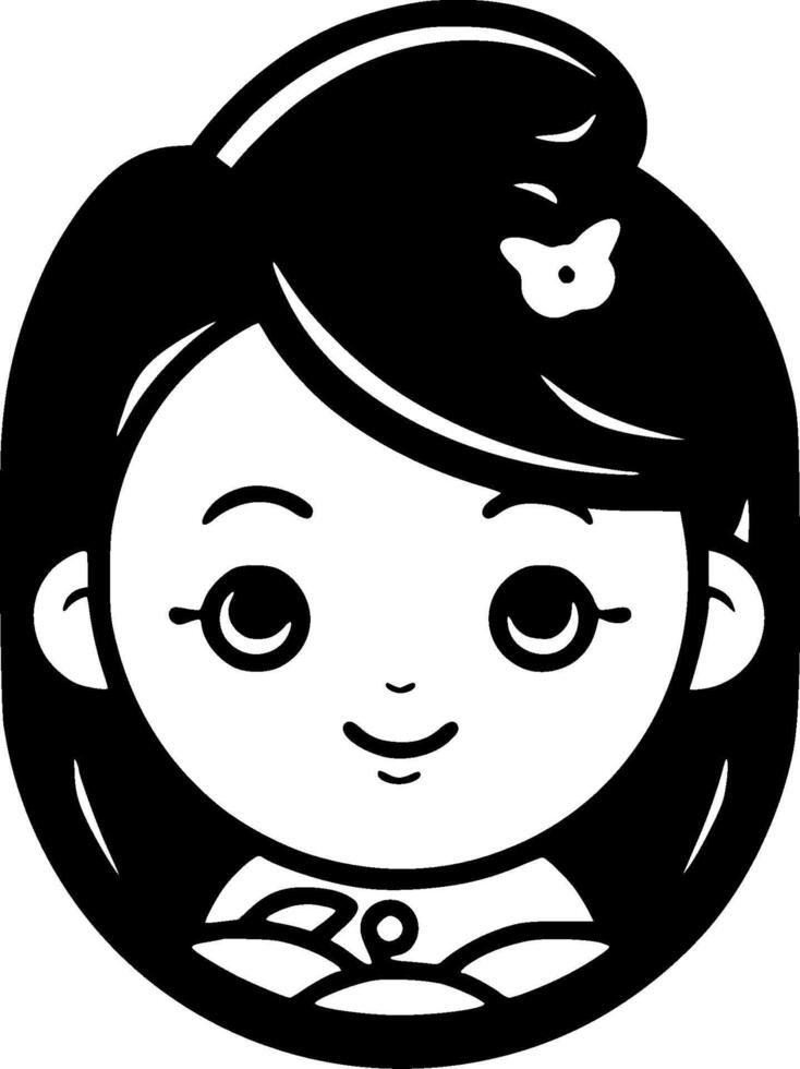Mama, Minimalist and Simple Silhouette - illustration vector