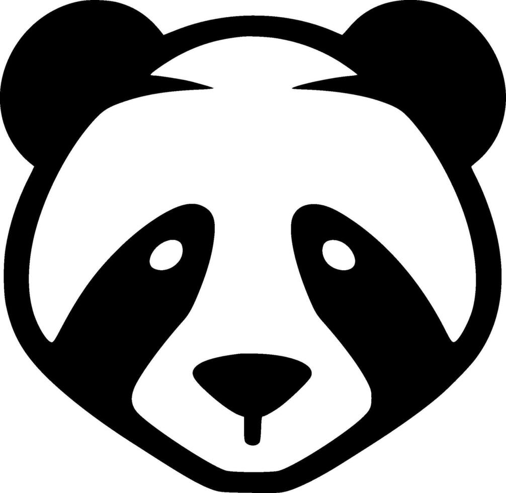 panda - alto calidad logo - ilustración ideal para camiseta gráfico vector