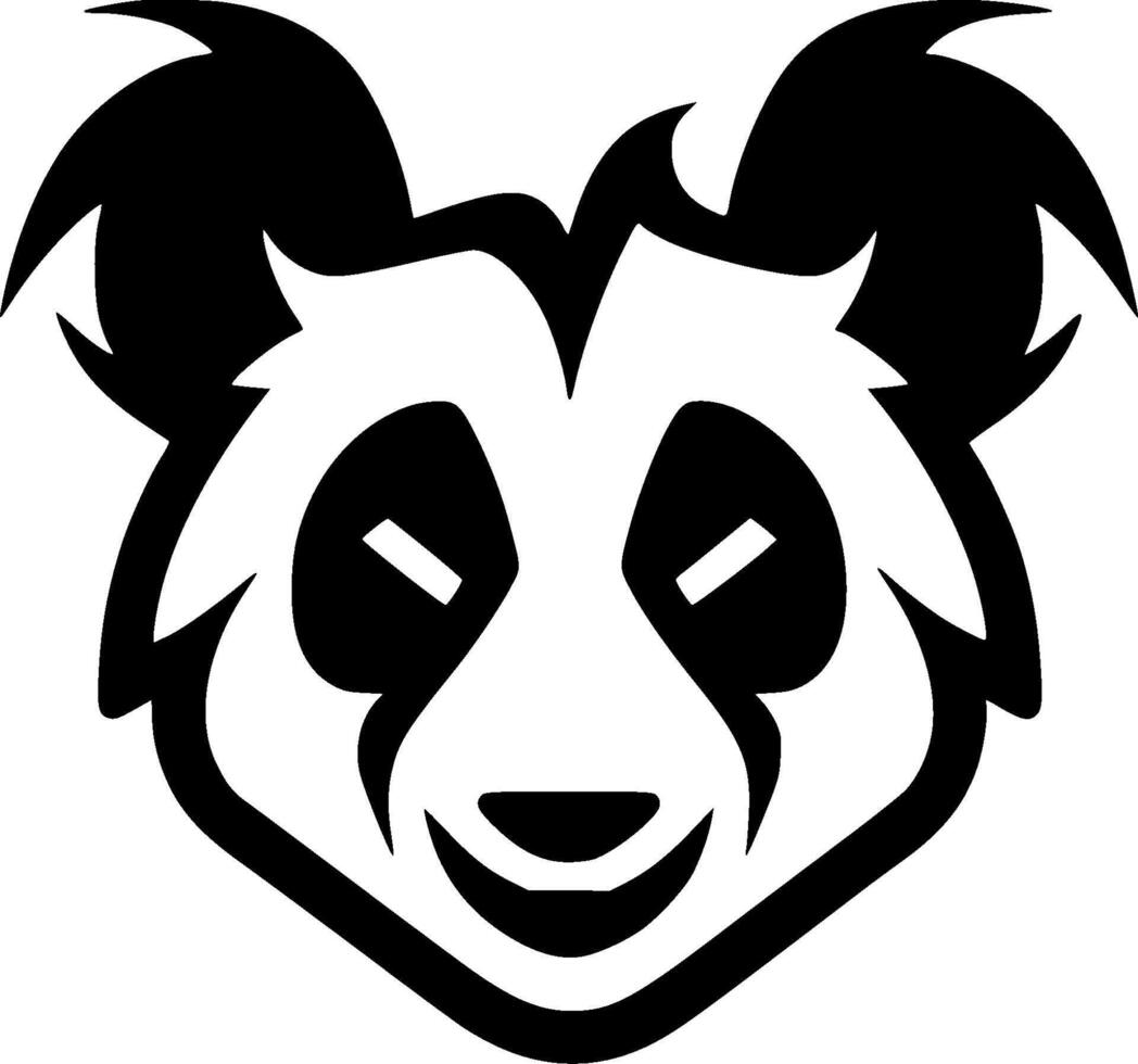 Panda - High Quality Logo - illustration ideal for T-shirt graphic vector