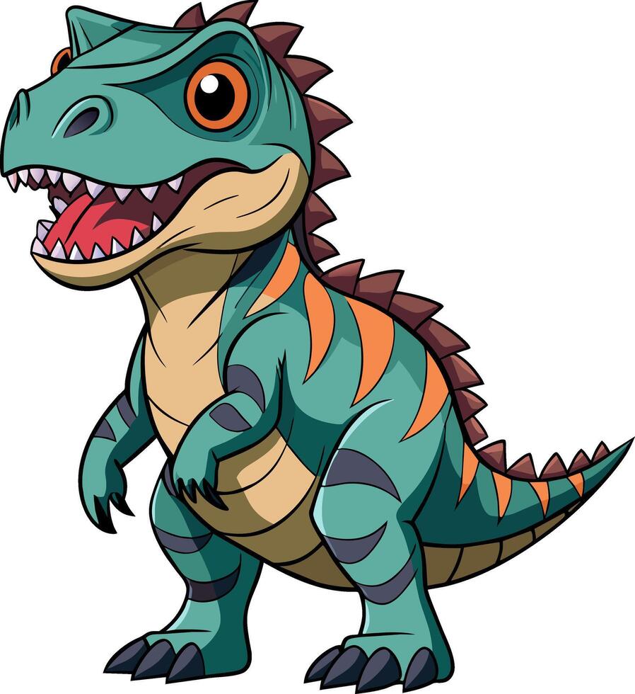 Cartoon Dinosaur illustration vector