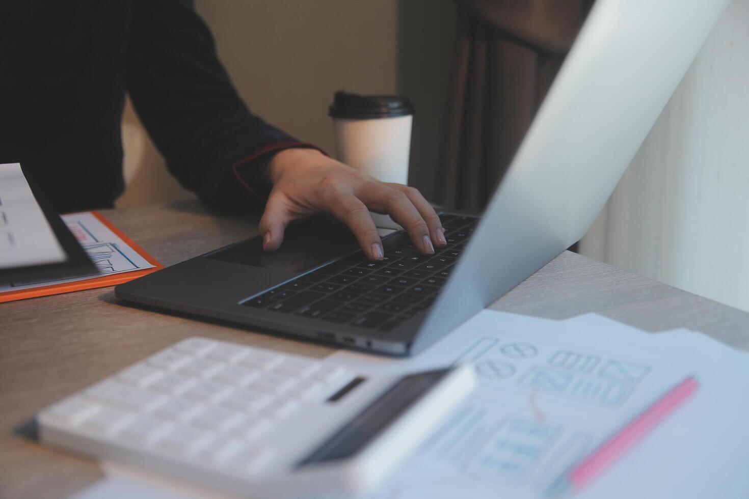 UX UI design process for modish mobile application and website . Creative prototype of wireframe for professional app developer . photo