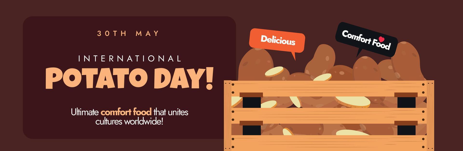 International Potato day. 30th May 2024 First International Potato day