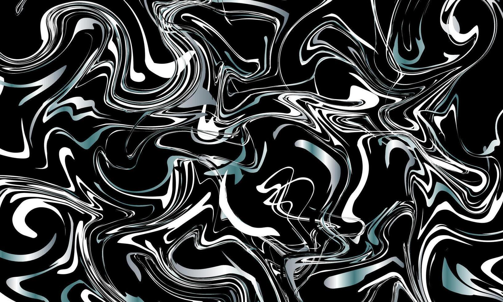Abstract fluid art background. black liquid. vector