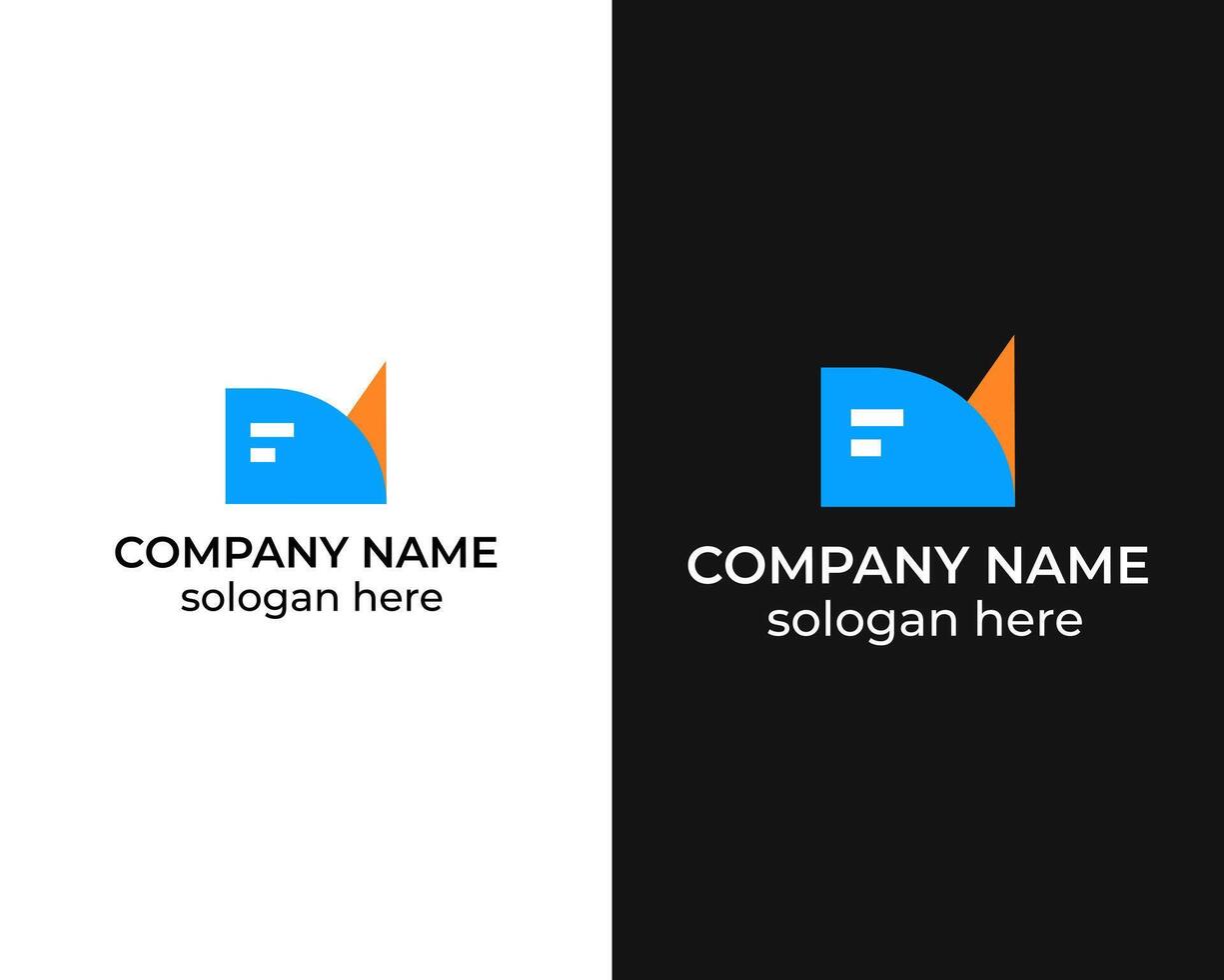 M pay icon creative logo design template vector