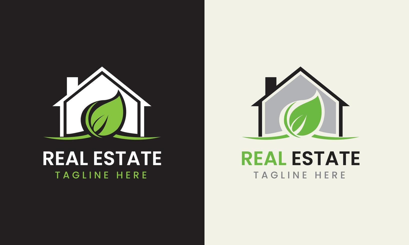 Home icon. House symbol, building logo, real-estate with bird, leaf building illustration design vector