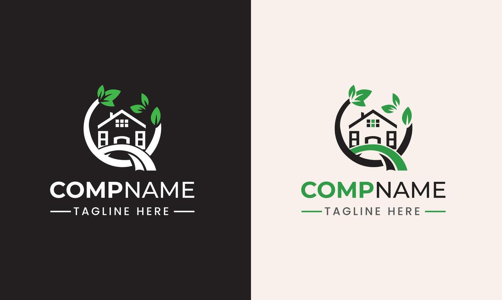 Real-estate icon with leaf, home icon with bird, building logo, icon house illustration symbol idea vector