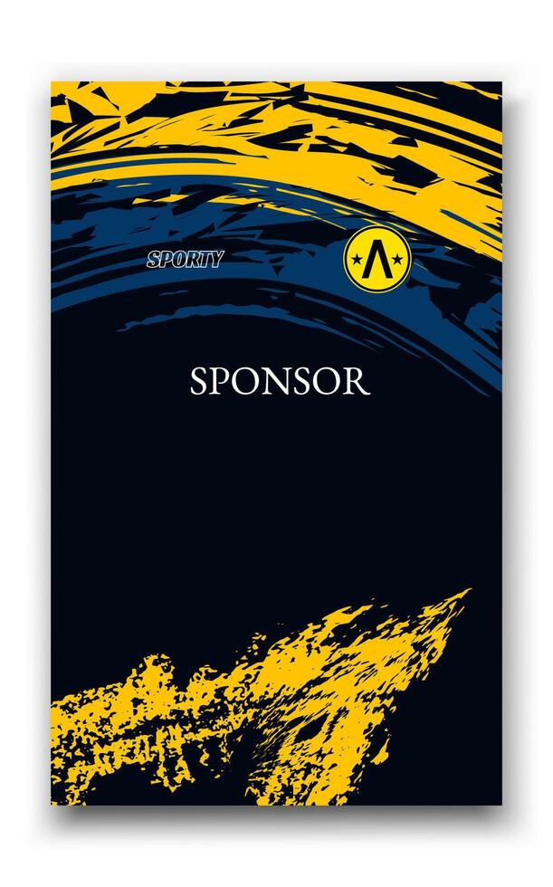 Abstract design template, suitable for jersey design, background, poster. vector