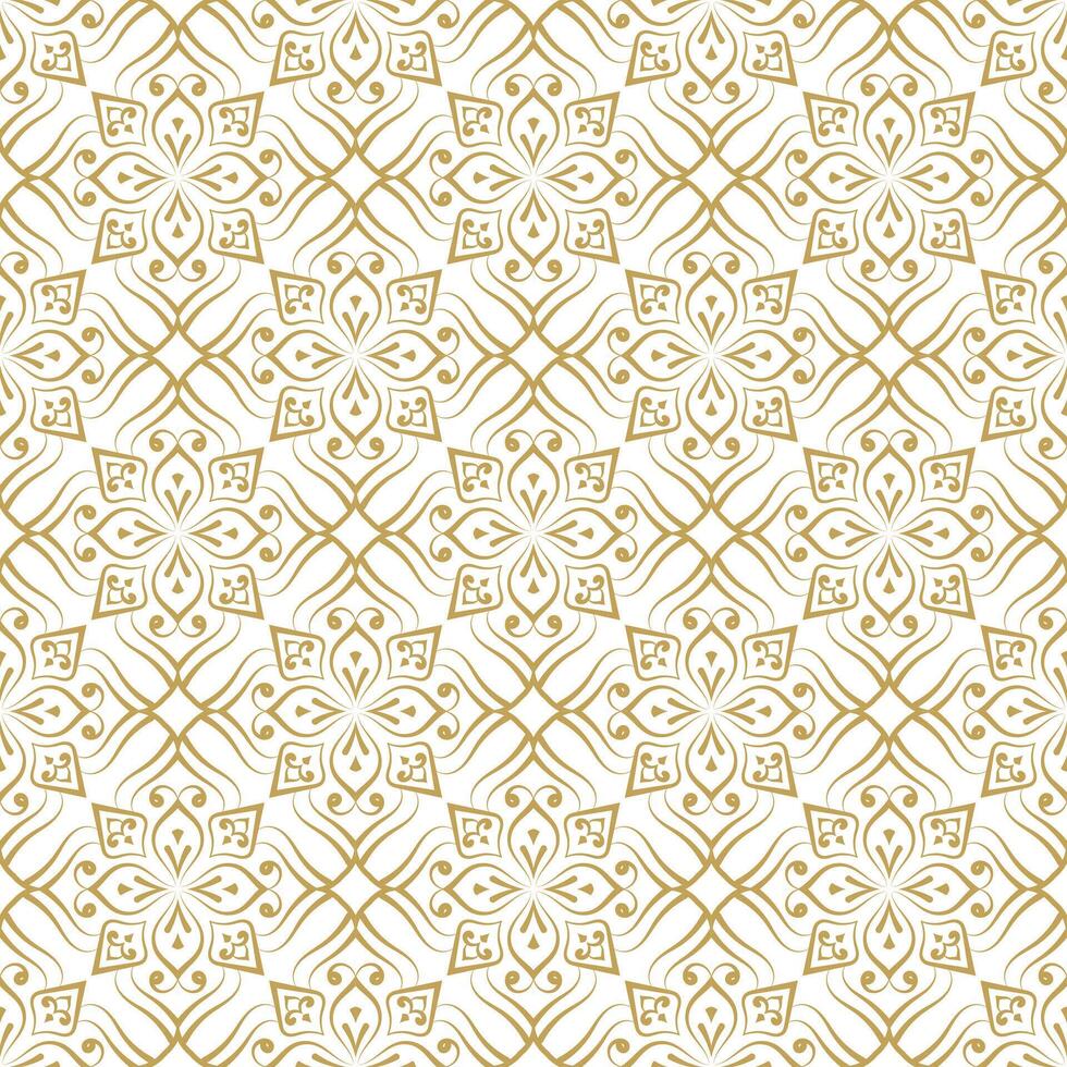 luxury seamless floral pattern ornamental style for textile or invitation card template design vector