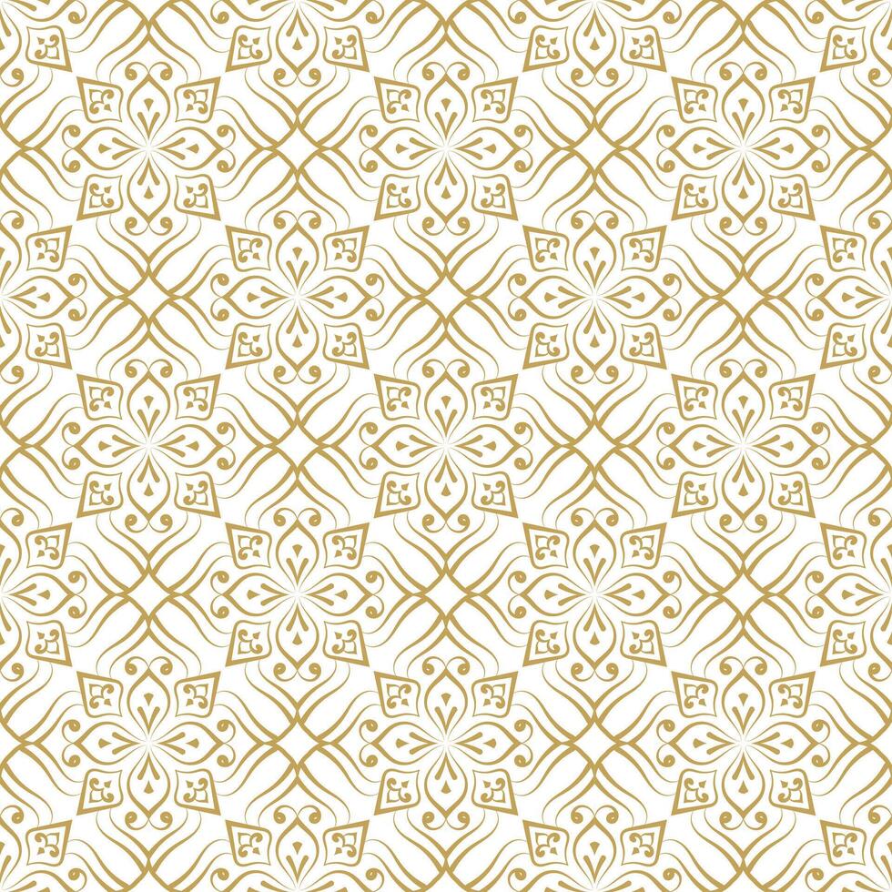 luxury seamless floral pattern ornamental style for textile or invitation card template design vector