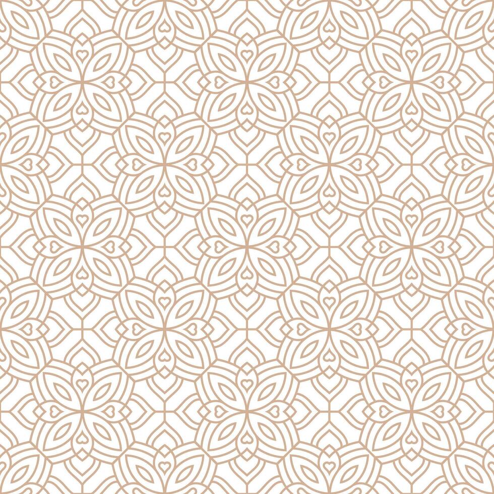 luxury seamless pattern floral style for textile or invitation card template design vector