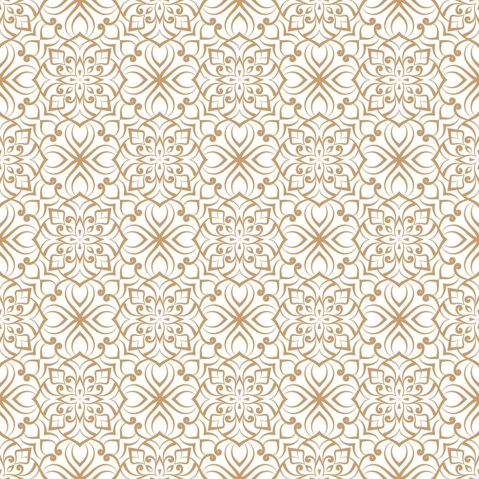 luxury seamless thai pattern textile or invitation card template design vector