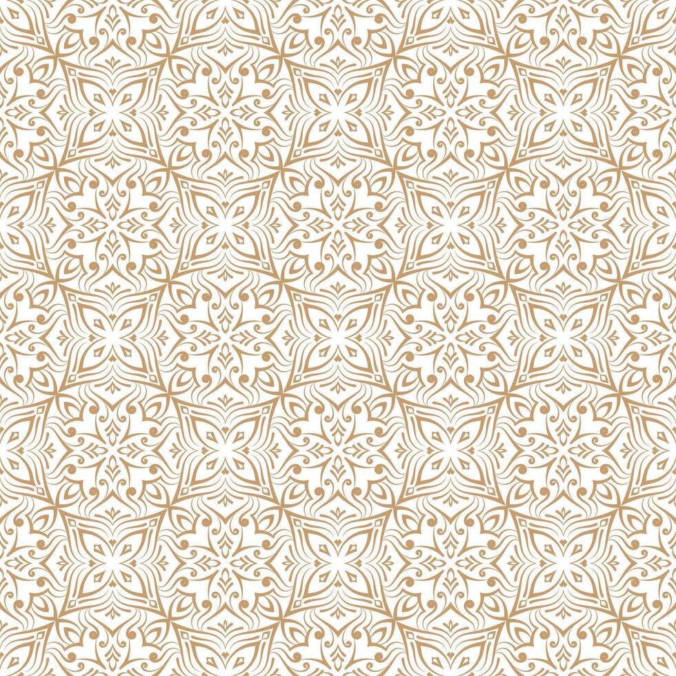 luxury seamless pattern ornamental style for textile or invitation card template design vector