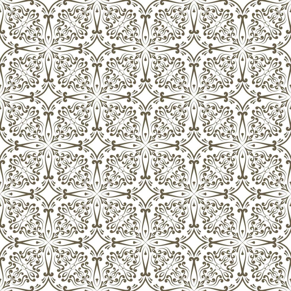luxury seamless pattern black color ornamental invitation card template design vector