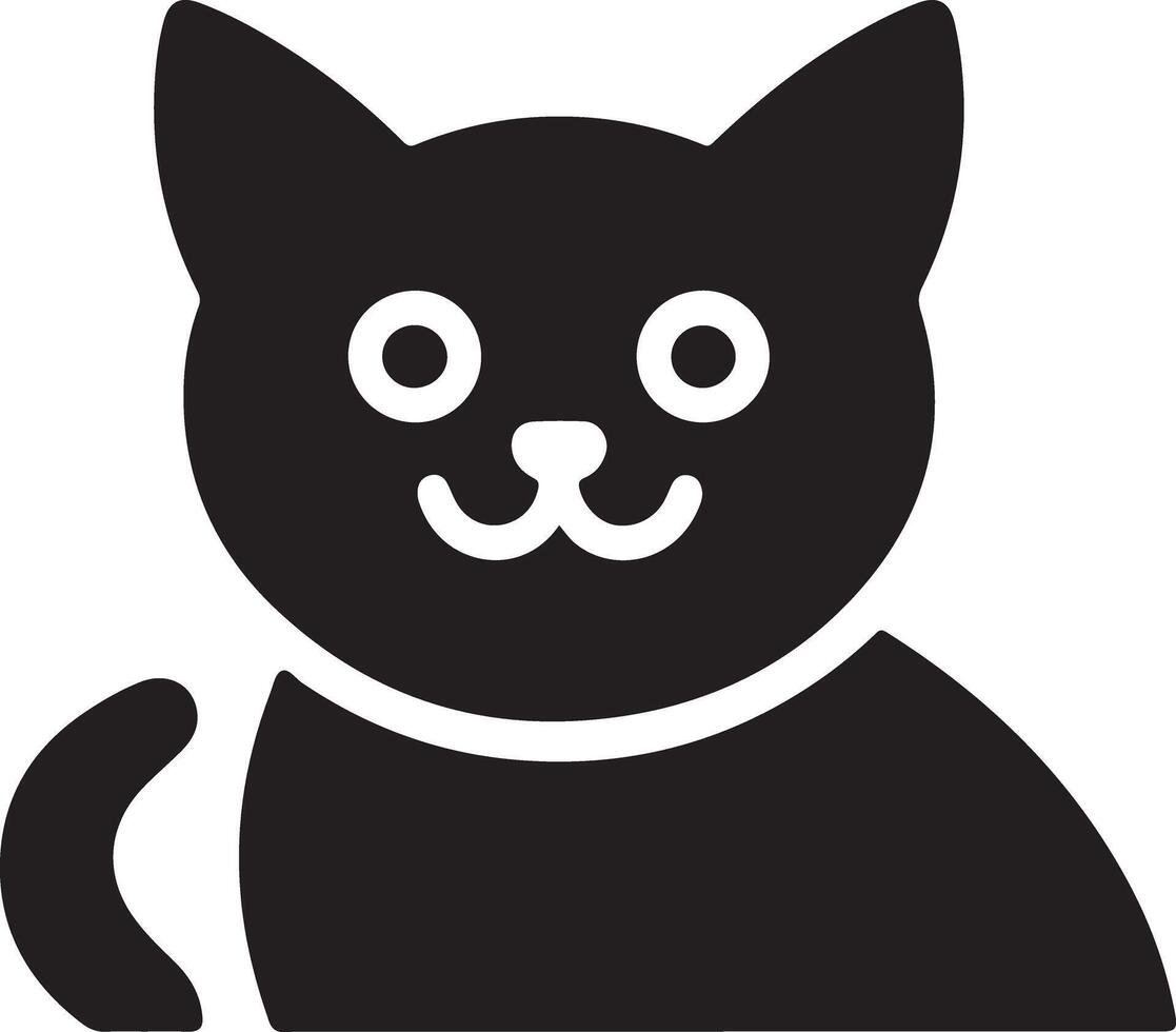 Happy Kitten cat vector