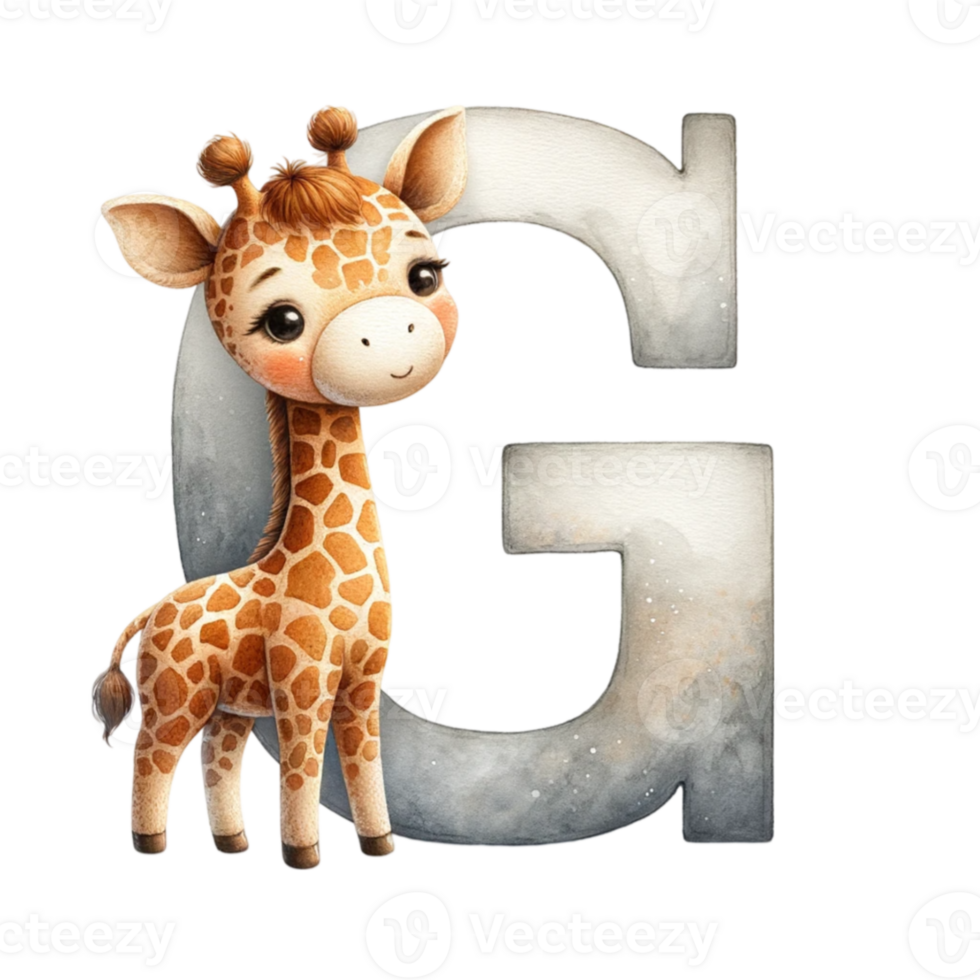 Alphabet A-Z for Education Clip Art Each letter, from A to Z, is meticulously hand-painted in vibrant watercolors, showcasing adorable dinosaurs that spark imagination and joy in learning png
